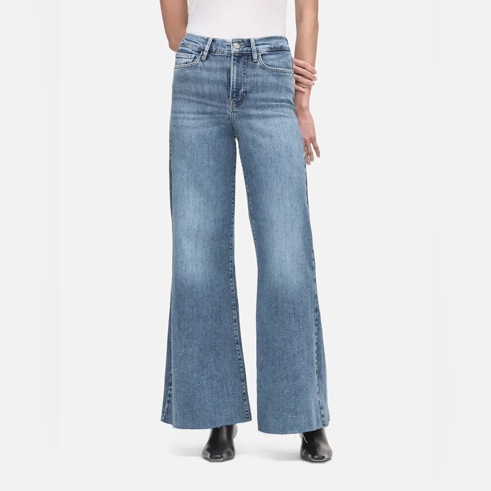 Frame Le Palazzo Crop High Rise Wide Leg